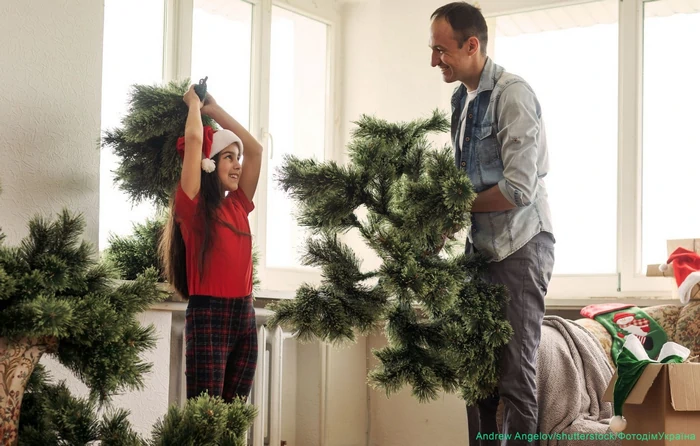 umetno božično drevo